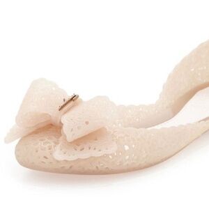 Jelly bow flats
